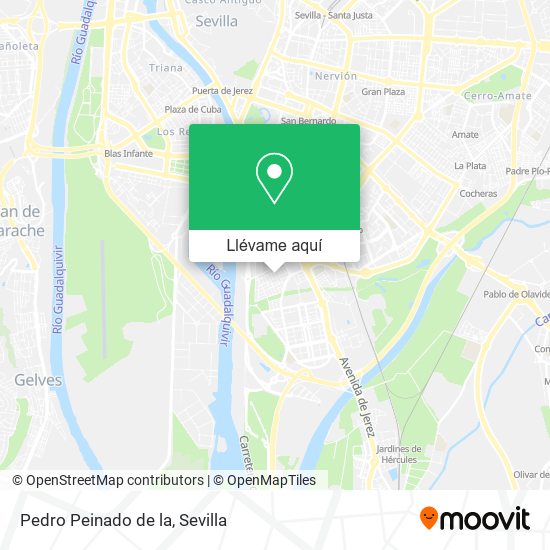 Mapa Pedro Peinado de la