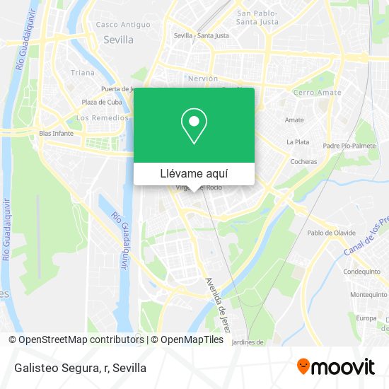 Mapa Galisteo Segura, r