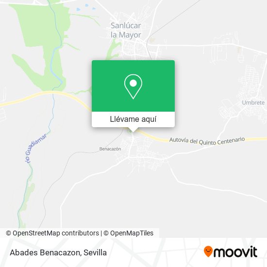 Mapa Abades Benacazon