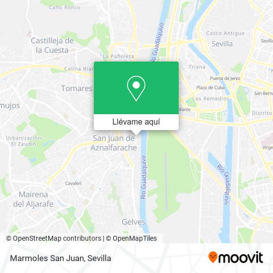 Mapa Marmoles San Juan