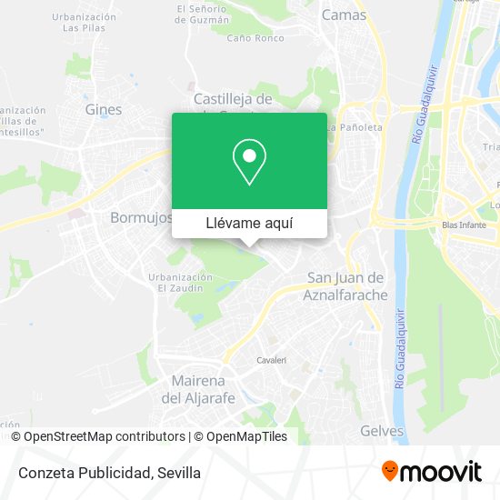Mapa Conzeta Publicidad