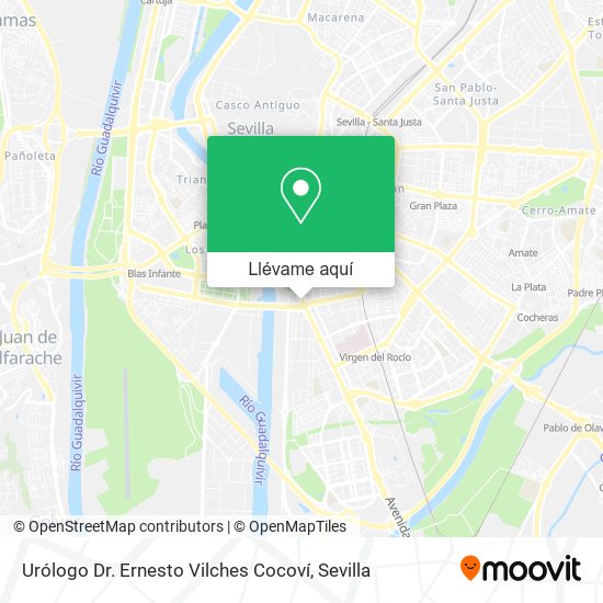 Mapa Urólogo Dr. Ernesto Vilches Cocoví