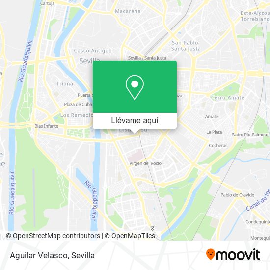 Mapa Aguilar Velasco