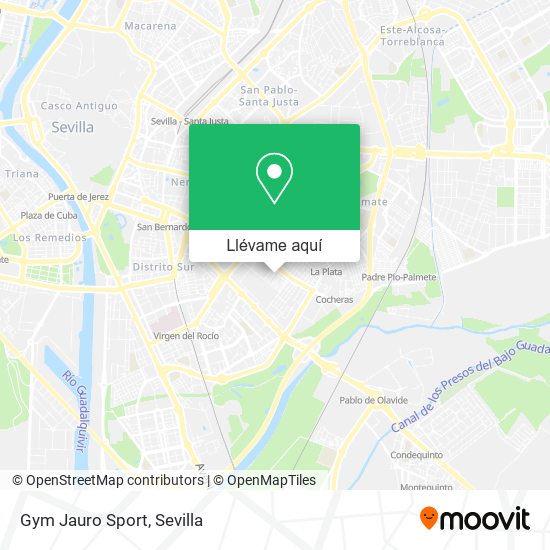 Mapa Gym Jauro Sport
