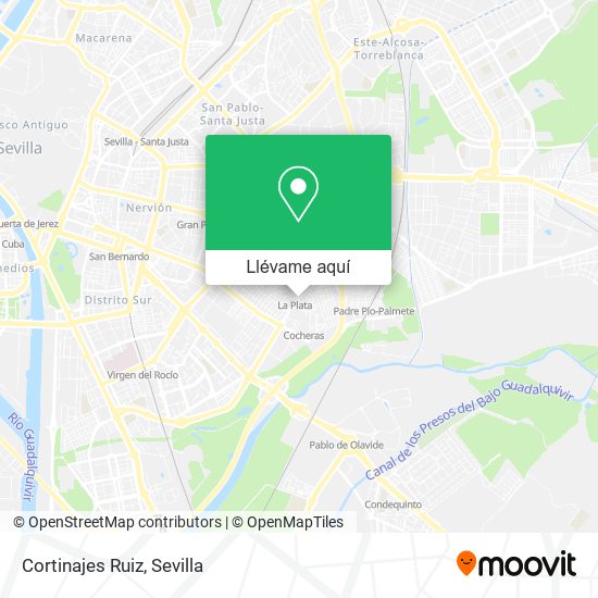 Mapa Cortinajes Ruiz