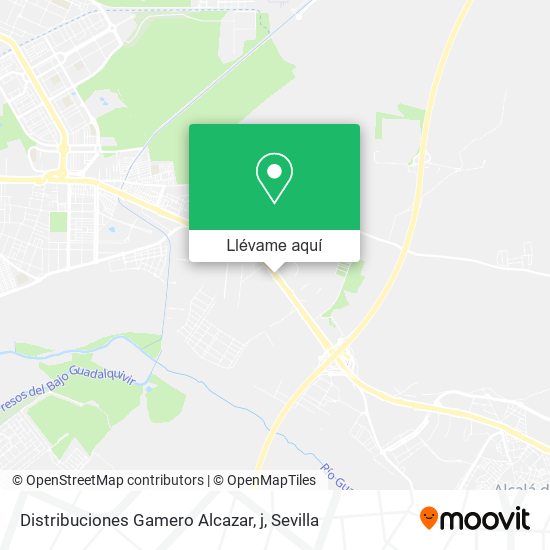 Mapa Distribuciones Gamero Alcazar, j