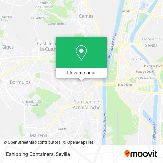 Mapa Eshipping Containers