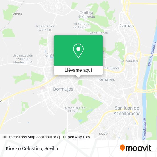 Mapa Kiosko Celestino