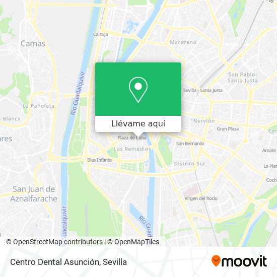 Mapa Centro Dental Asunción