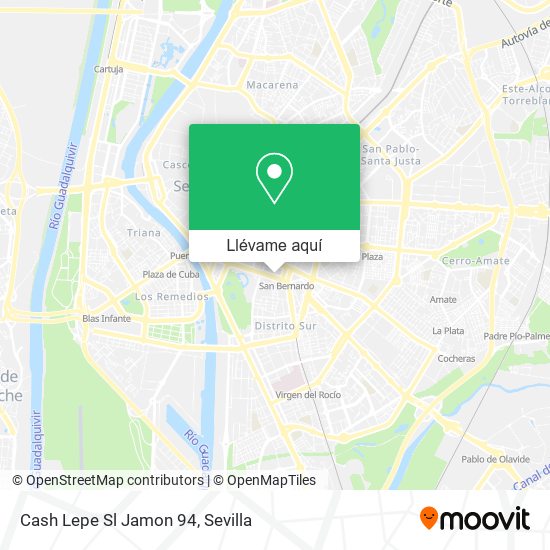 Mapa Cash Lepe Sl Jamon 94