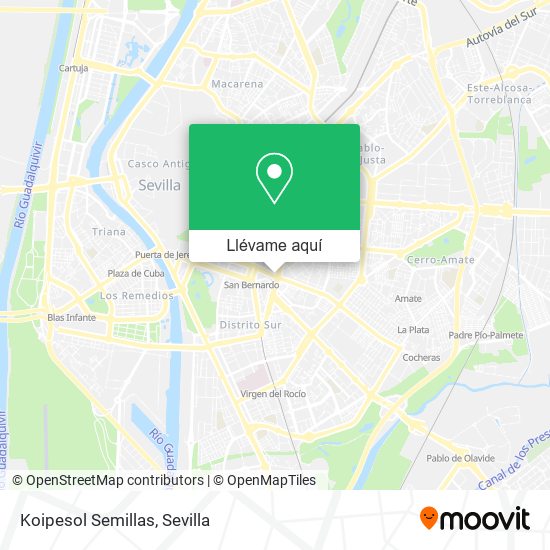 Mapa Koipesol Semillas