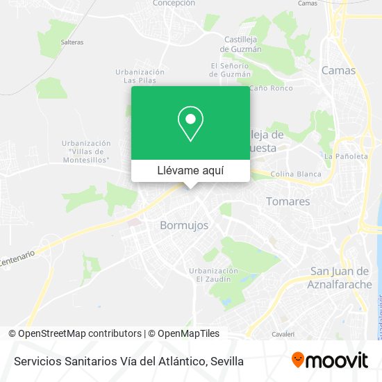 Mapa Servicios Sanitarios Vía del Atlántico