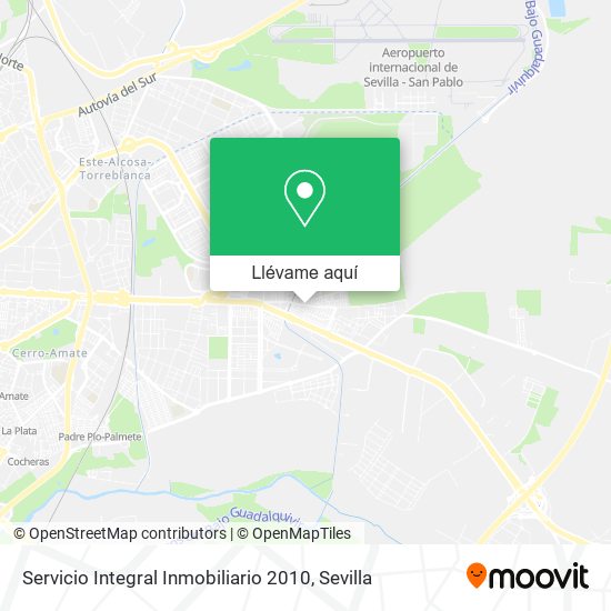 Mapa Servicio Integral Inmobiliario 2010