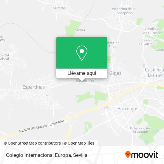 Mapa Colegio Internacional Europa
