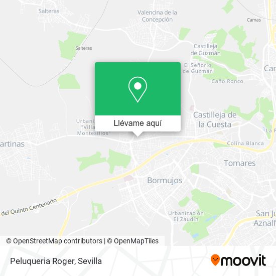 Mapa Peluqueria Roger
