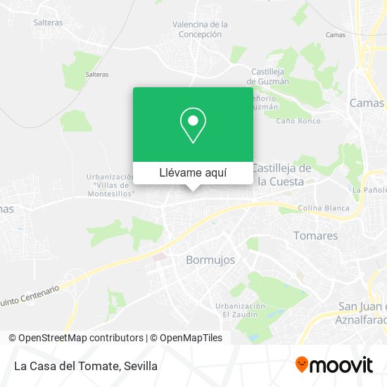 Mapa La Casa del Tomate