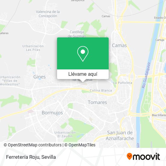 Mapa Ferretería Roju