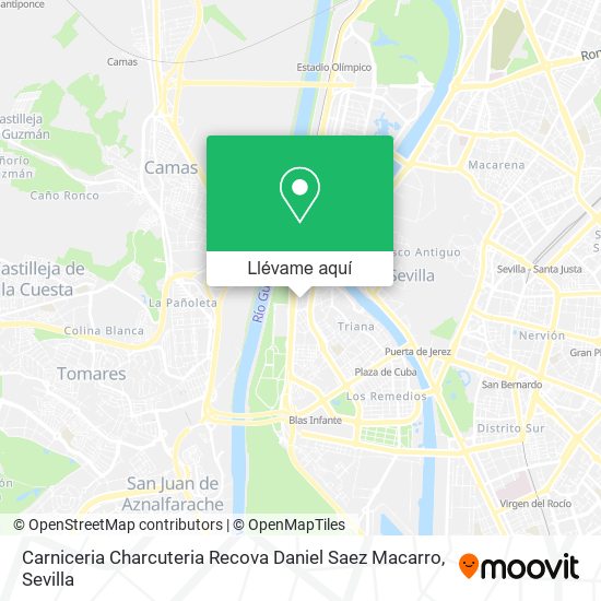 Mapa Carniceria Charcuteria Recova Daniel Saez Macarro