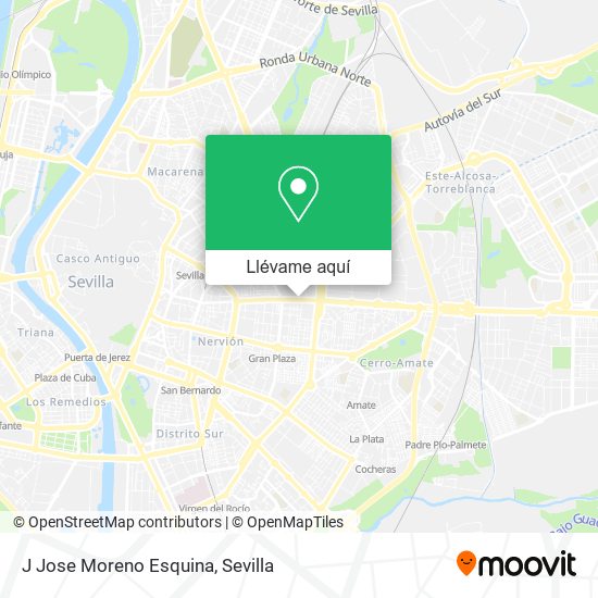 Mapa J Jose Moreno Esquina