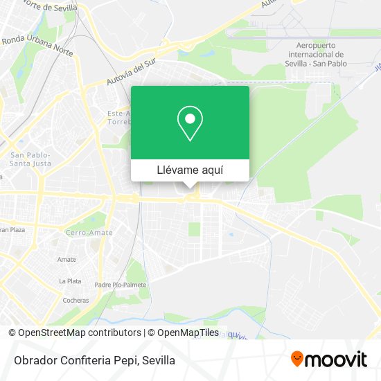Mapa Obrador Confiteria Pepi