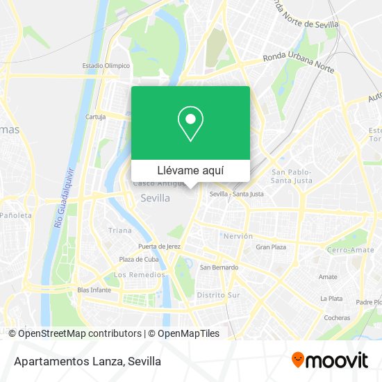 Mapa Apartamentos Lanza