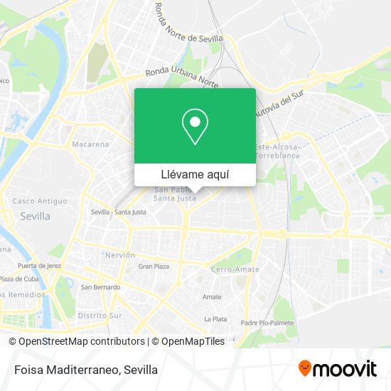 Mapa Foisa Maditerraneo