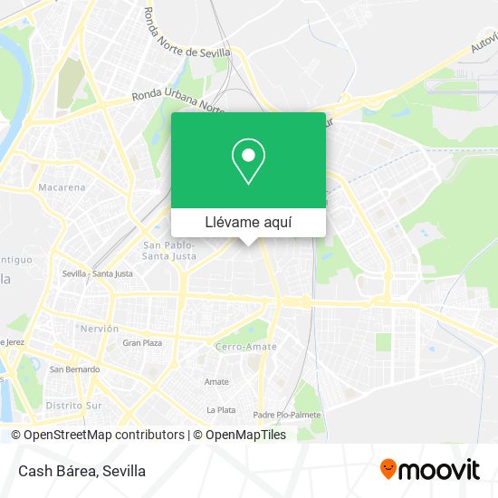 Mapa Cash Bárea