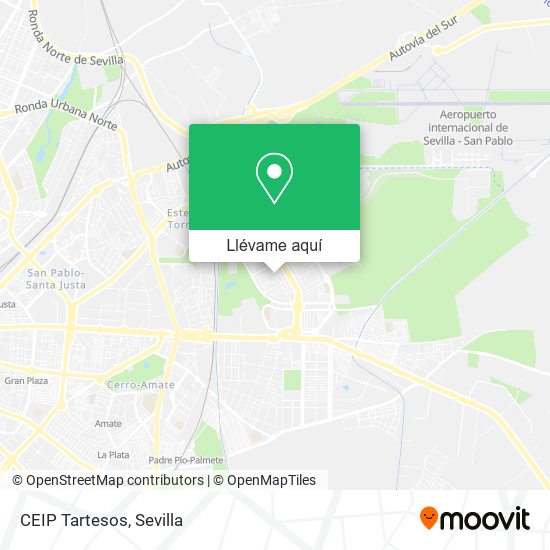 Mapa CEIP Tartesos