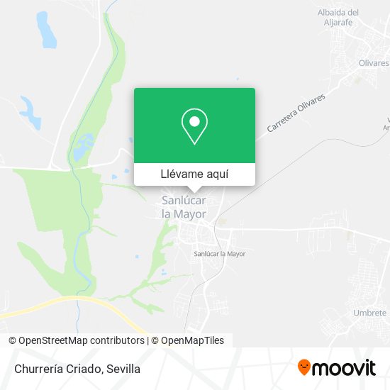 Mapa Churrería Criado
