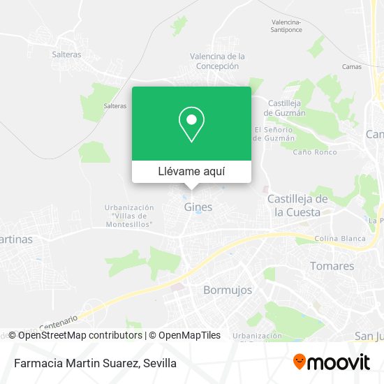 Mapa Farmacia Martin Suarez