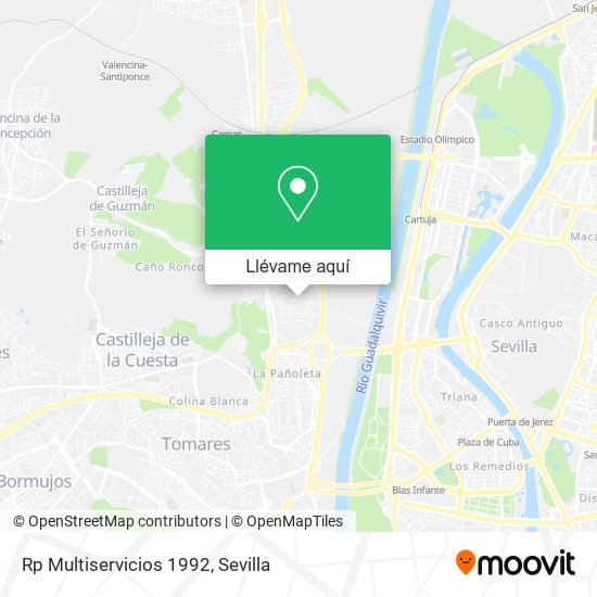 Mapa Rp Multiservicios 1992
