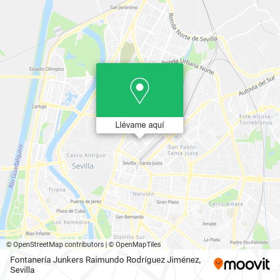 Mapa Fontanería Junkers Raimundo Rodríguez Jiménez