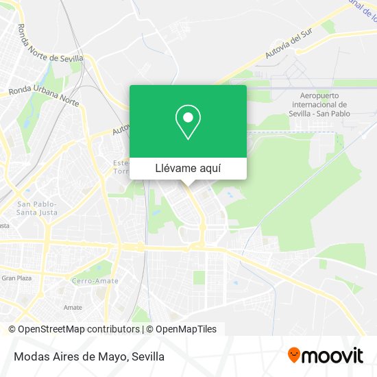 Mapa Modas Aires de Mayo