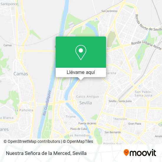 Mapa Nuestra Señora de la Merced