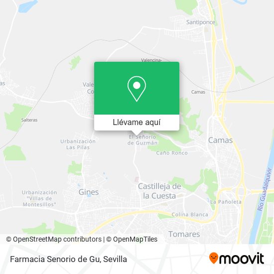 Mapa Farmacia Senorio de Gu