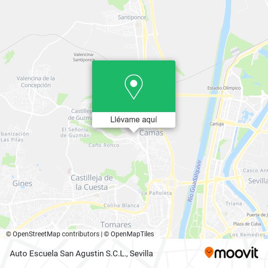 Mapa Auto Escuela San Agustin S.C.L.