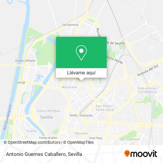 Mapa Antonio Guemes Caballero