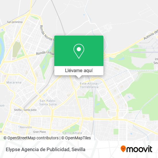 Mapa Elypse Agencia de Publicidad