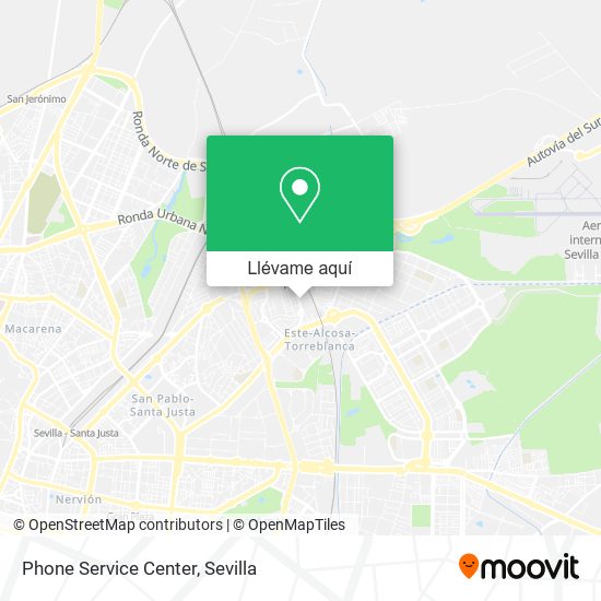 Mapa Phone Service Center