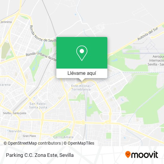 Mapa Parking C.C. Zona Este