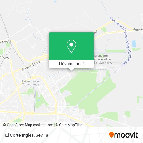 Mapa El Corte Inglés