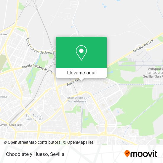 Mapa Chocolate y Hueso