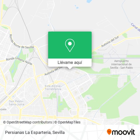 Mapa Persianas La Esparteria