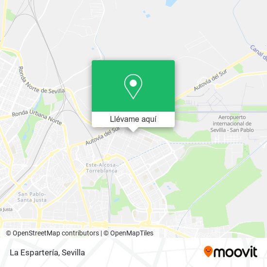 Mapa La Espartería
