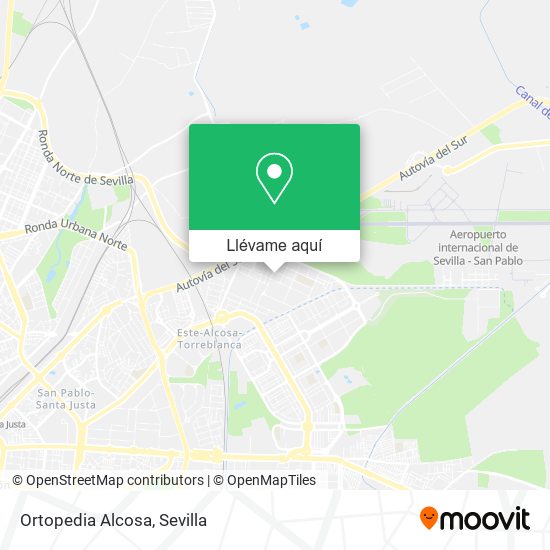 Mapa Ortopedia Alcosa
