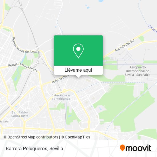 Mapa Barrera Peluqueros