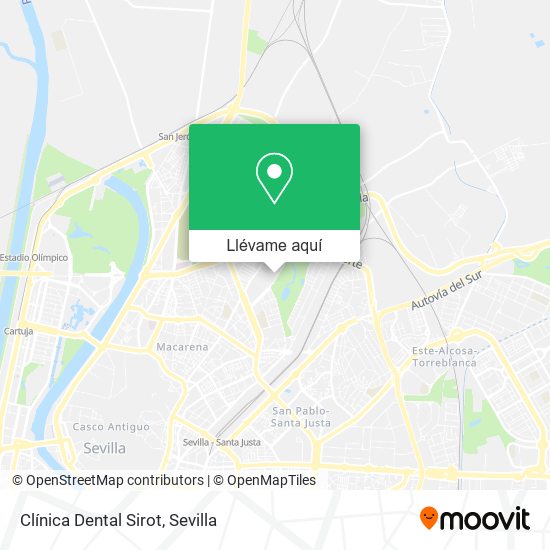 Mapa Clínica Dental Sirot