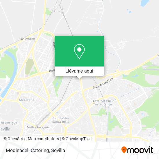 Mapa Medinaceli Catering