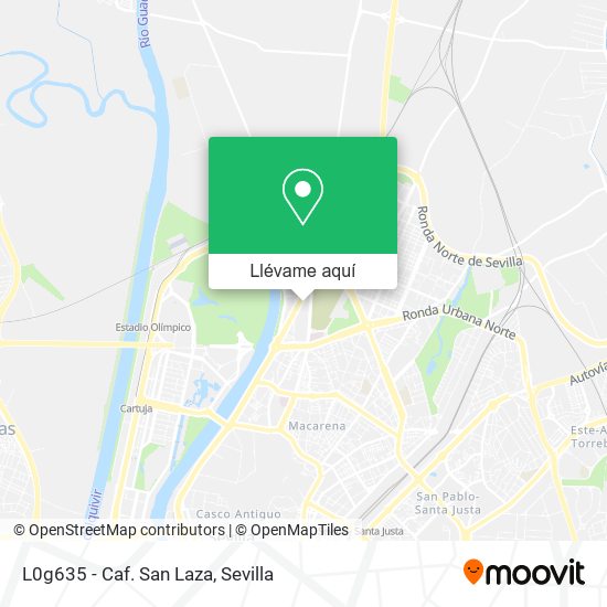 Mapa L0g635 - Caf. San Laza