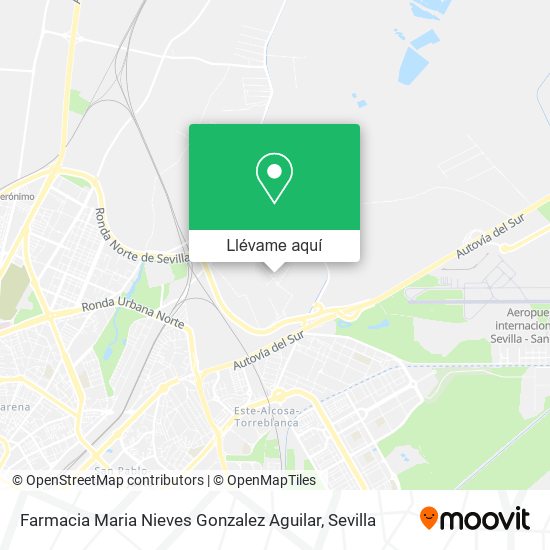 Mapa Farmacia Maria Nieves Gonzalez Aguilar